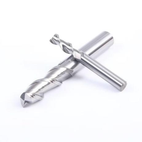 双刃螺旋精铣刀